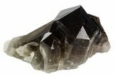 Dark Smoky Quartz Crystal Cluster - Brazil #106969-1
